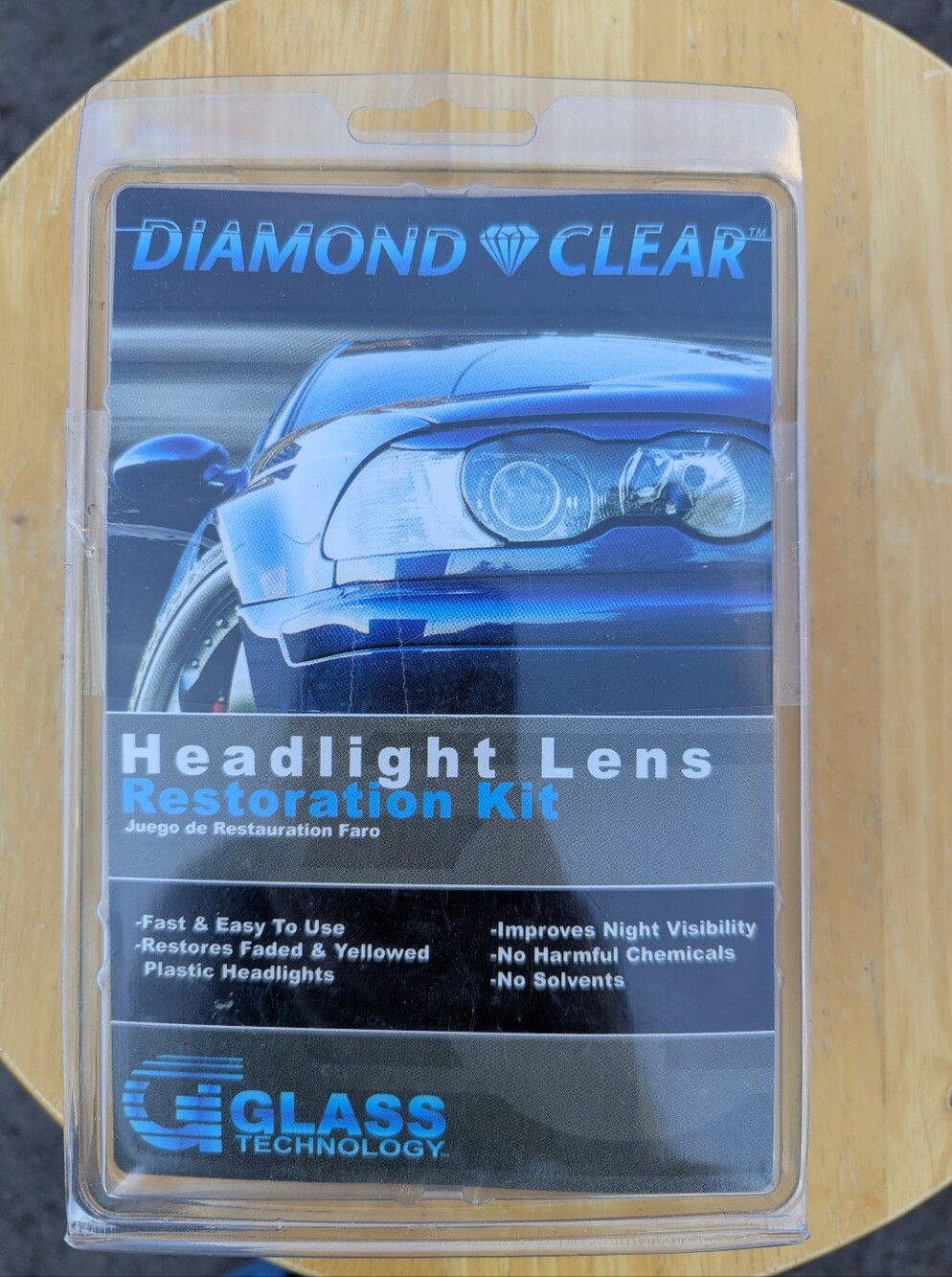 Diamond Clear Headlight Lens Restoration Kit